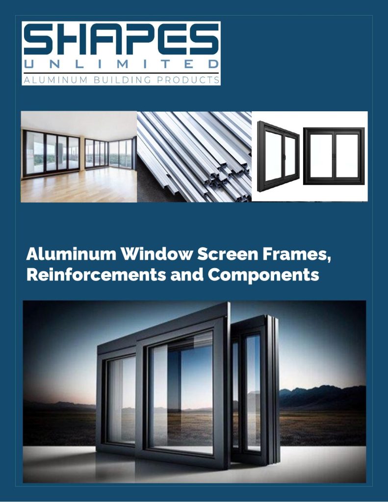 Cover of SHAPES Unlimited white paper: Window Reinforcements and Screen Components